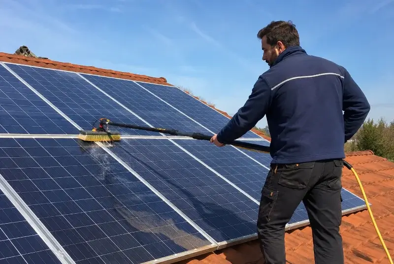 Nettoyage et entretien de panneaux solaires à Moliets-et-Maa